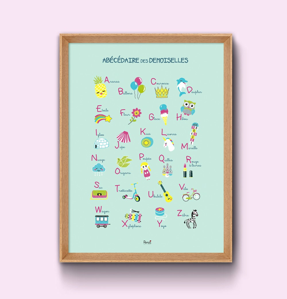 Abécédaire Des Demoiselles