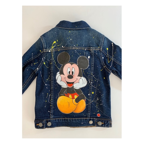 Custom Jacket LEVIS Child 6 Years Mickey Mouse - Etsy