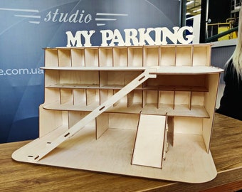 wooden toy garage kits