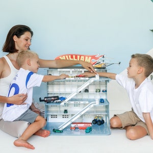Hot Wheels garage this is Big Xmas gift for boy  | Car shelf | Toy car storage