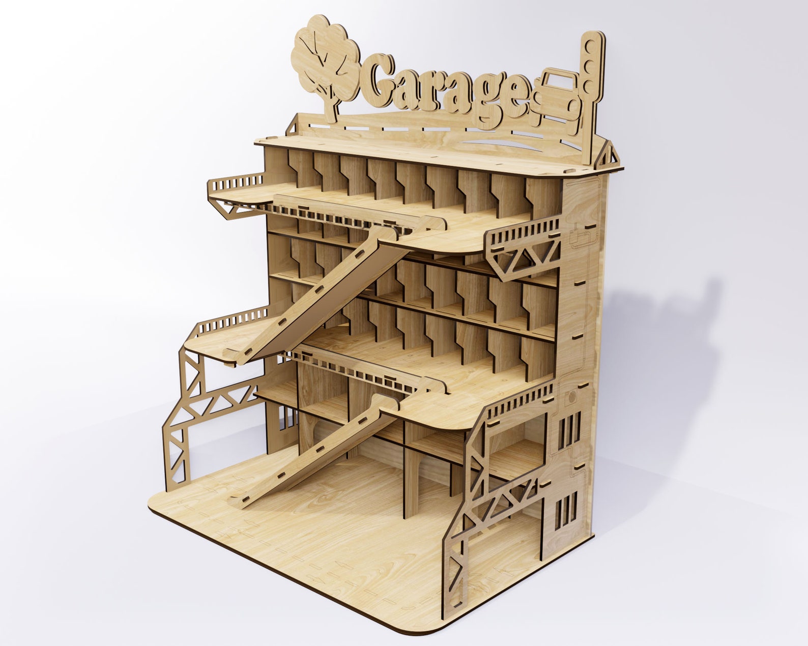 Toy Car Garages and Toy Car Storages for 164 Scale Toy Cars Etsy