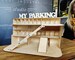 Wooden garage for car, this parking for little and big car. This gift for boy - shelf for car Hot Wheels 