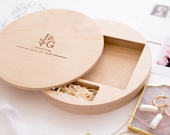 Personalized photo box | Box for prints 4x6 | Wedding memory box | photo box