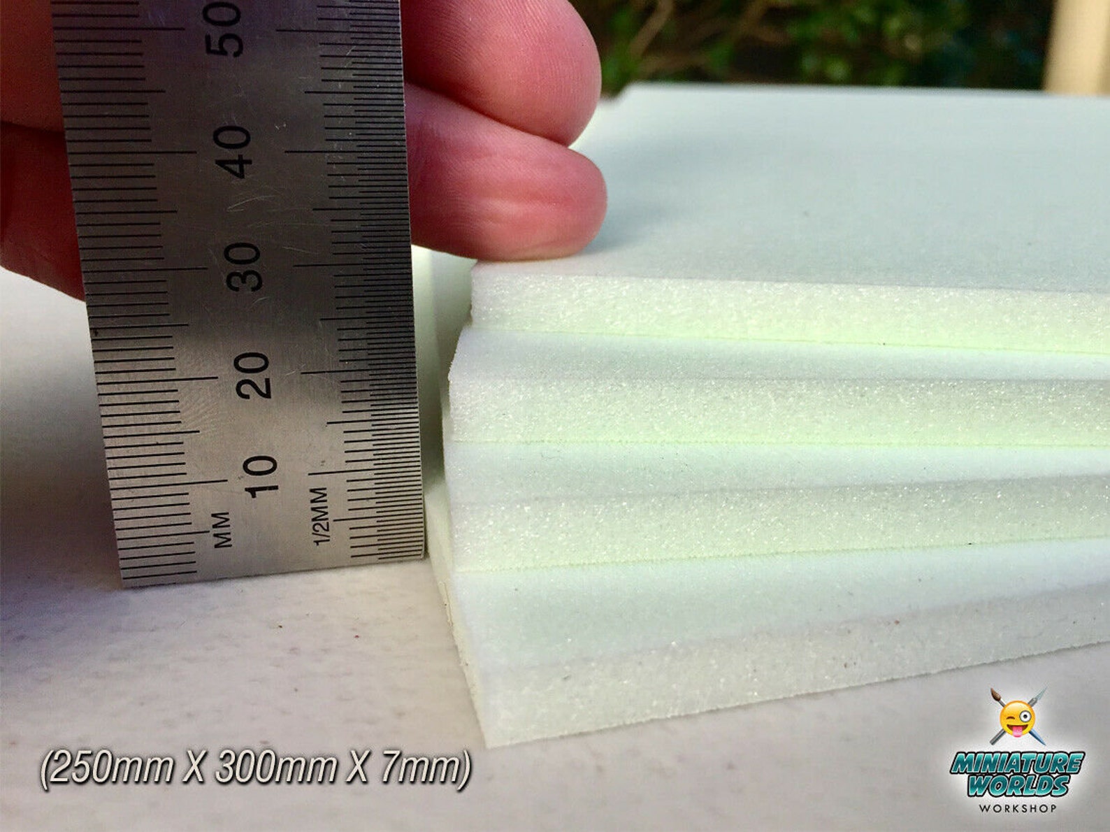 XPS Hobby Foam Sheet Set 4pc. 25cm X 30cm X 7mm Thick Etsy