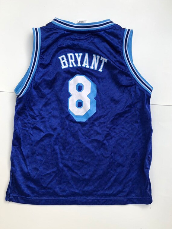 Vintage Kobe Bryant Los Angeles Lakers Blue Jersey Size Youth | Etsy Vintage Kobe Bryant Los Angeles Lakers Blue Jersey Size Youth | Etsy
