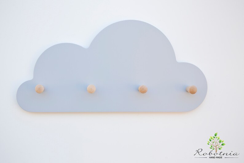Cloud Hanger Nursery Cloud Hanger Coat Rack Etsy