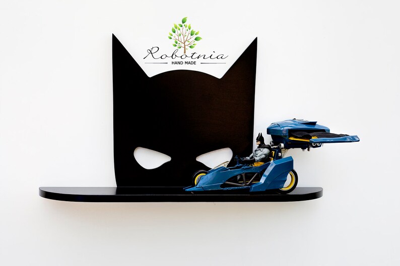 Große Batman Maske Regal schwarz Super Heroes Dekor Regal | Etsy
