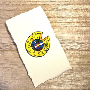 String Cheese Incident Colorado Bluebird Sky Big Cheese Hat Pin