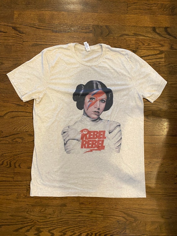 princess leia rebel rebel shirt