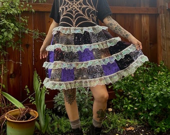 Spidey Senses Patchwork Dress