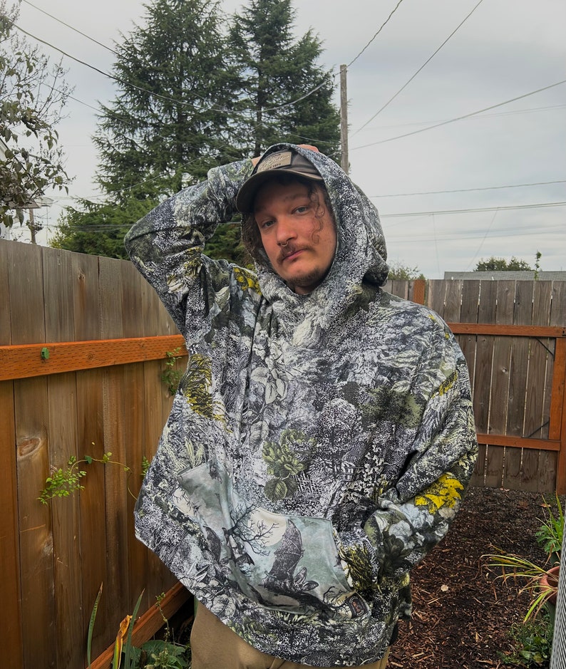 Fall Flannel Hoodie image 2