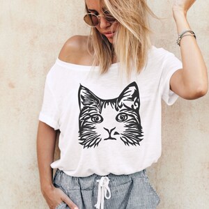 File Digitale - Gatto  - Silhouette Cameo file digitale - Cricut cut file - Gatto decorazione