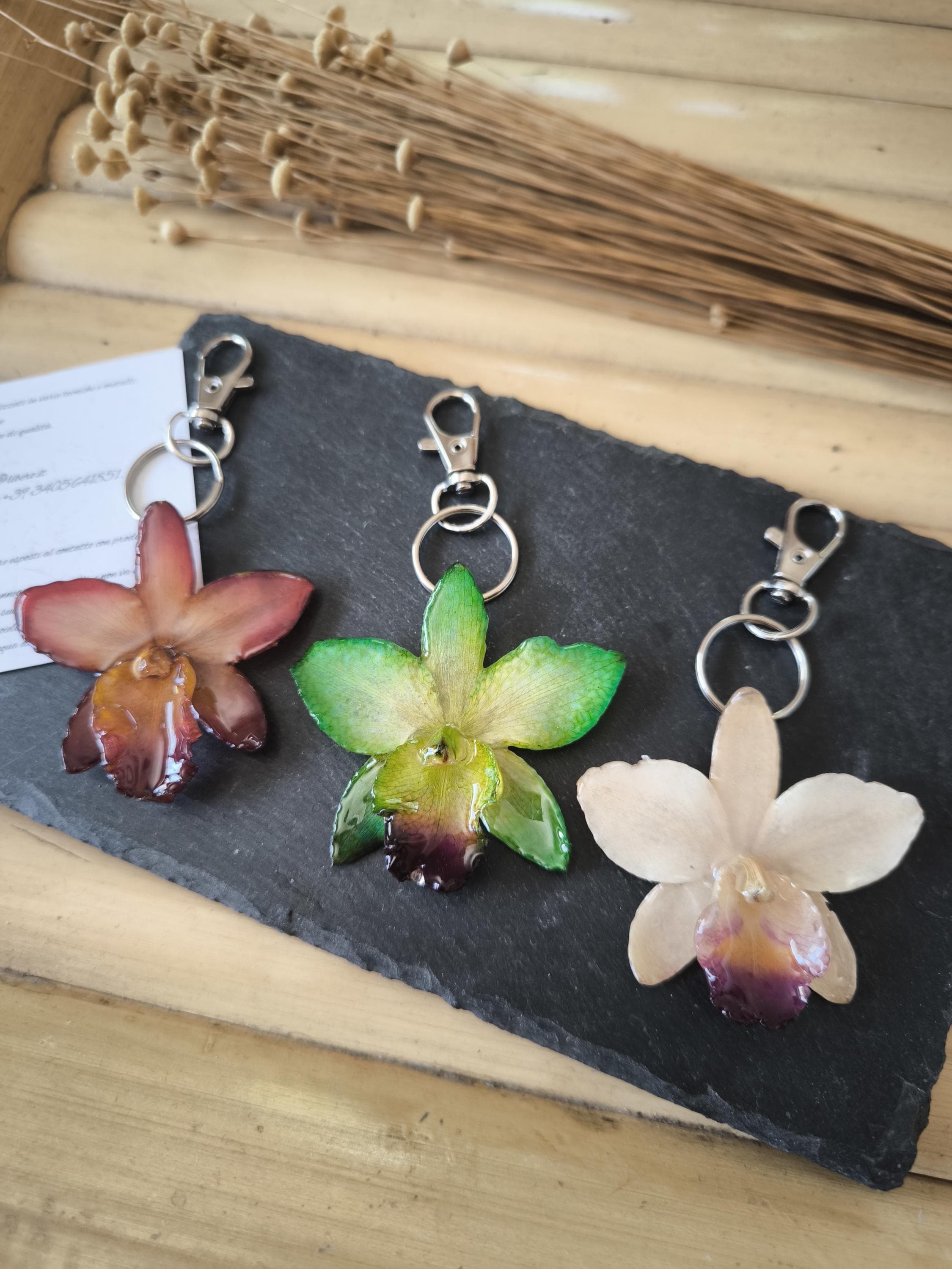 【kashiko】Orchid Keyring Kashiko☆Orchid Keyring KASHIKO] Orchid Keyring – SellerWork
