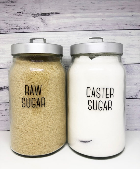 Custom Pantry Labels Kitchen Labels Canister Labels Etsy