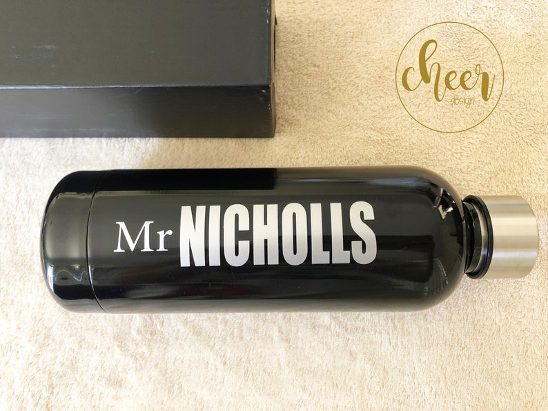 Customised Drink Bottle Name Label Etsy