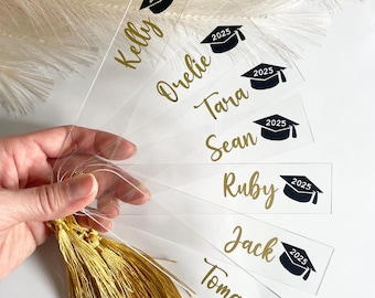 Personalised Graduation Acrylic Bookmark | Custom Name Bookmark | Bookmark | Graduation Gift | Personalised Gift | Unique Bookmark 2025