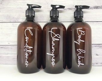 Custom Bottle Label | Bathroom Label