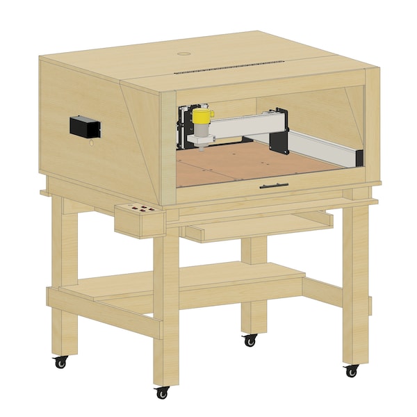 Plans du boîtier XXL et du boîtier de commande Shapeoko 3 - Téléchargement immédiat