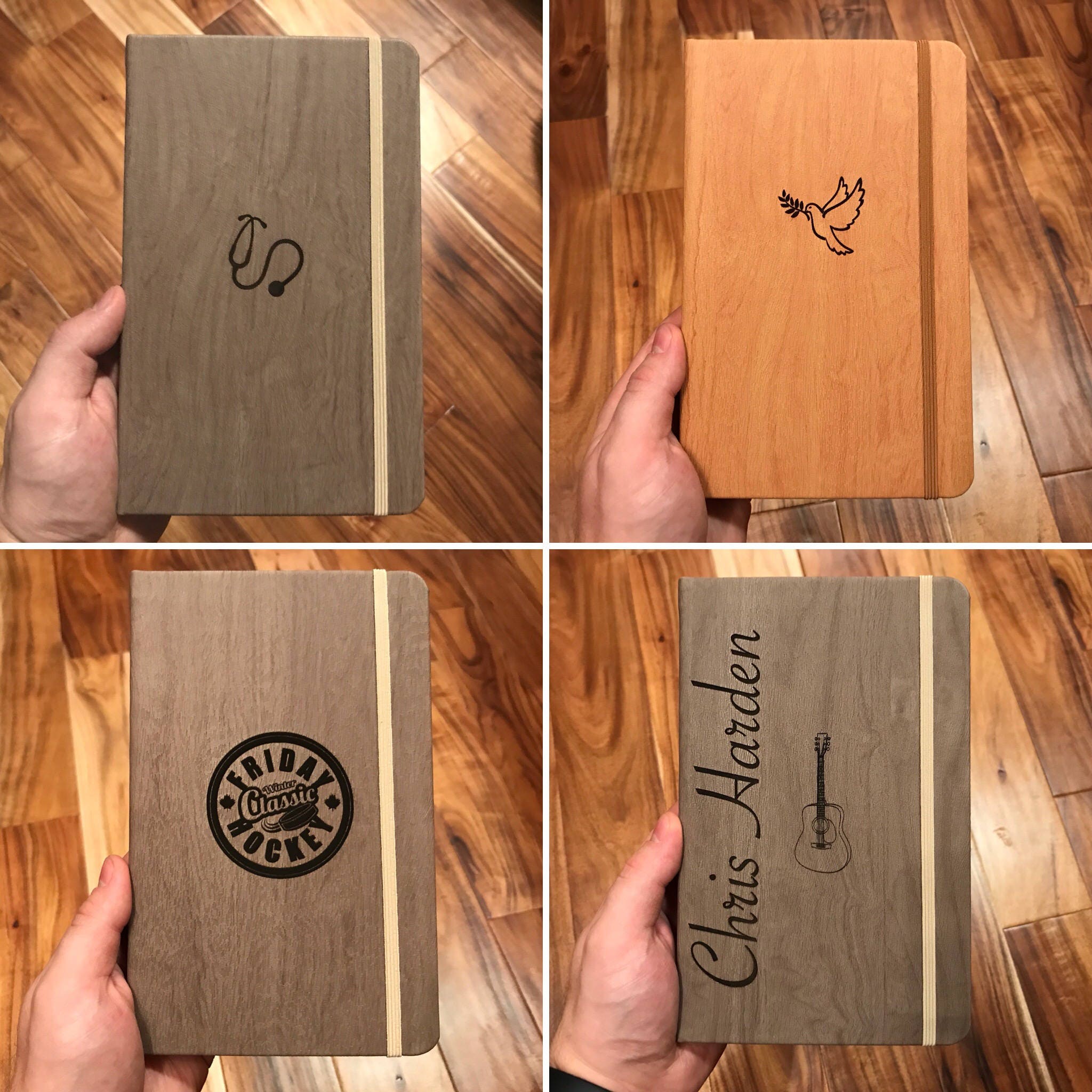 Engraved Notebook Personalized