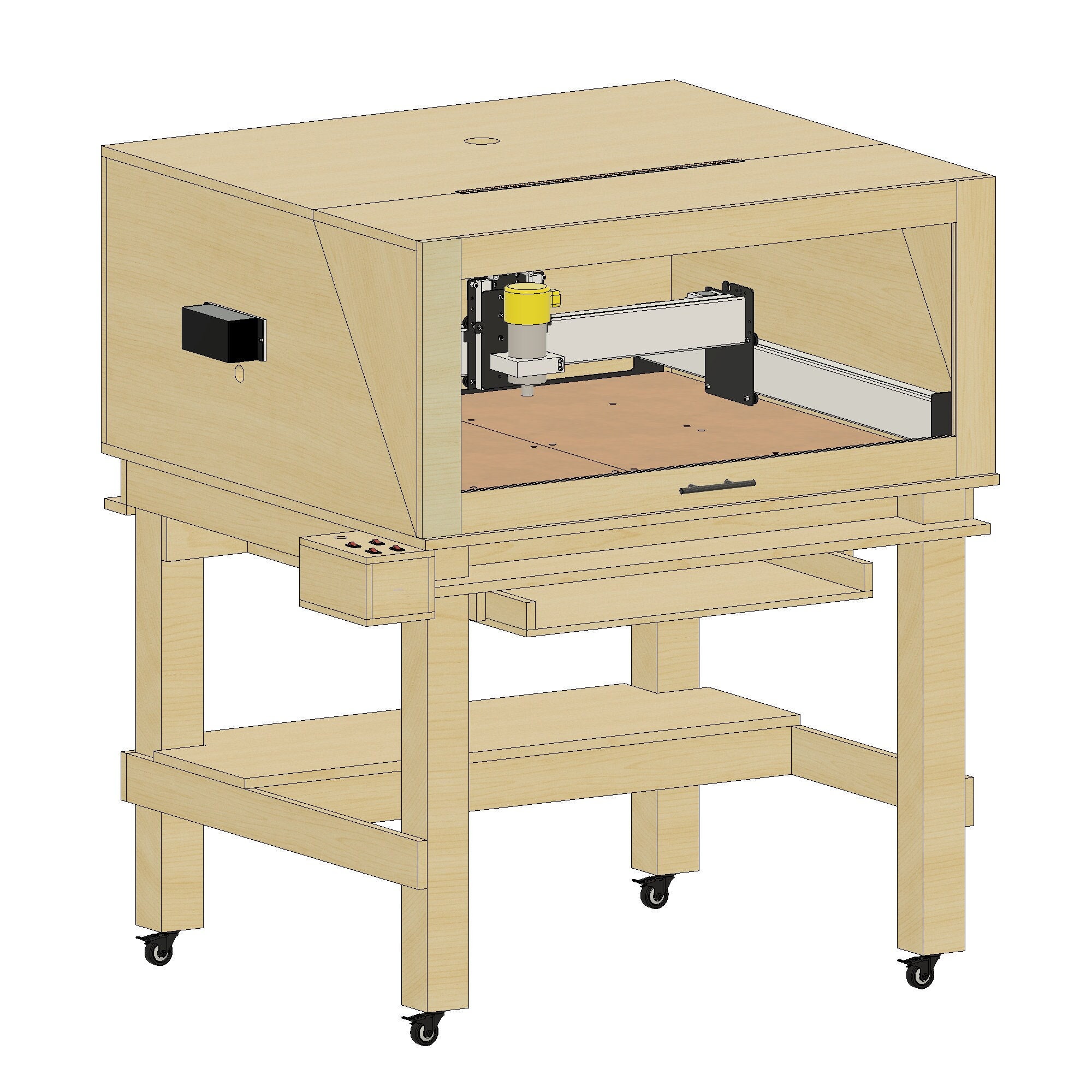 shapeoko 3 xxl travel dimensions