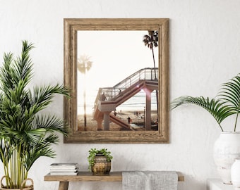 T Street Art Print | Printable Wall Art | San Clemente California | Instant Download Poster | Coastal Boho Destination | OC | SoCal