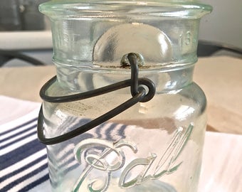 Vintage Ball Ideal Glass Jar