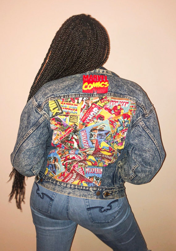 Avengers denim jacket Clearance