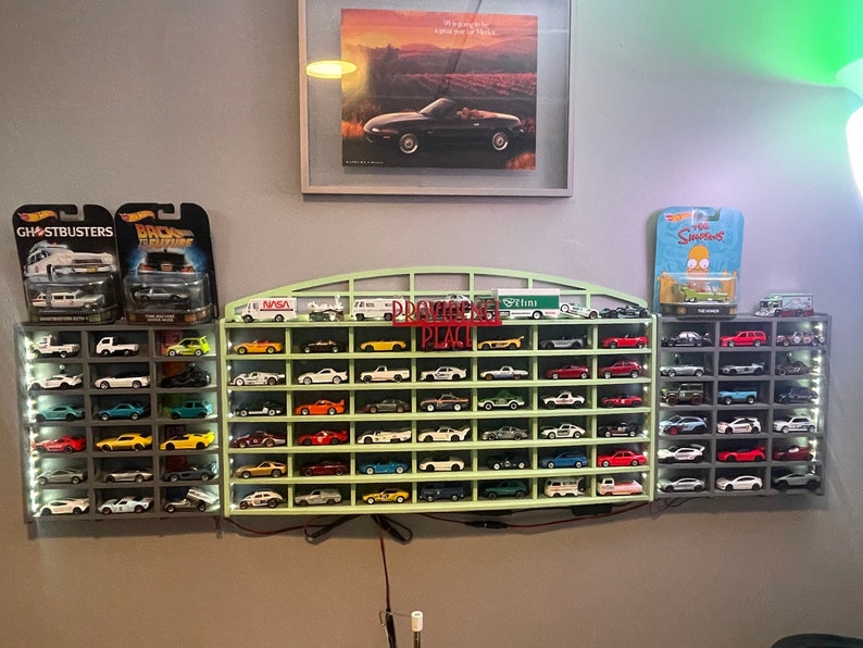 Hot Wheels, Matchbox 172 Car Display Shelf Laser Cutting Files/plans 2 Sizes 18 and 42 Car