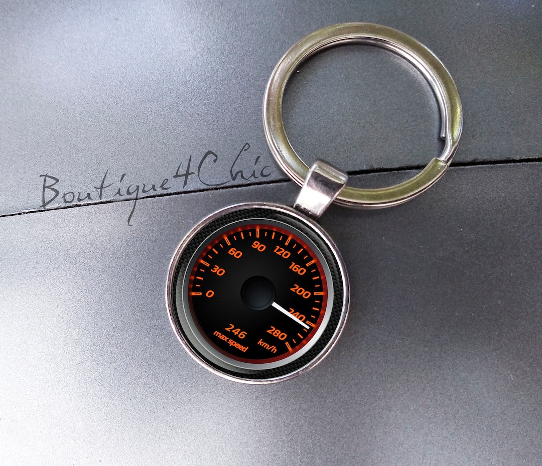 Speedometer Keychain, Speedometer, Keyrings - Etsy