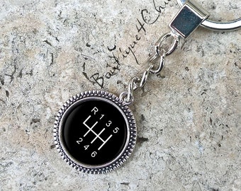 keychain, gear stick, keyring