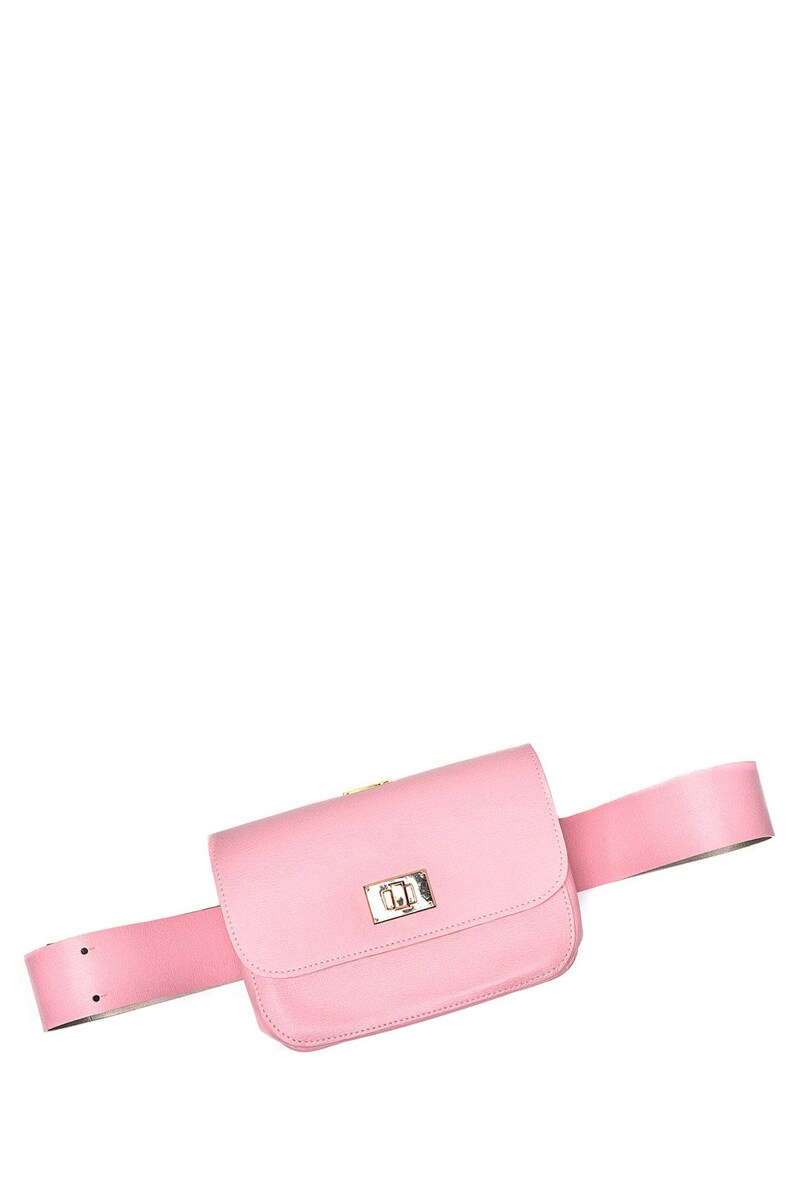 pale pink bum bag