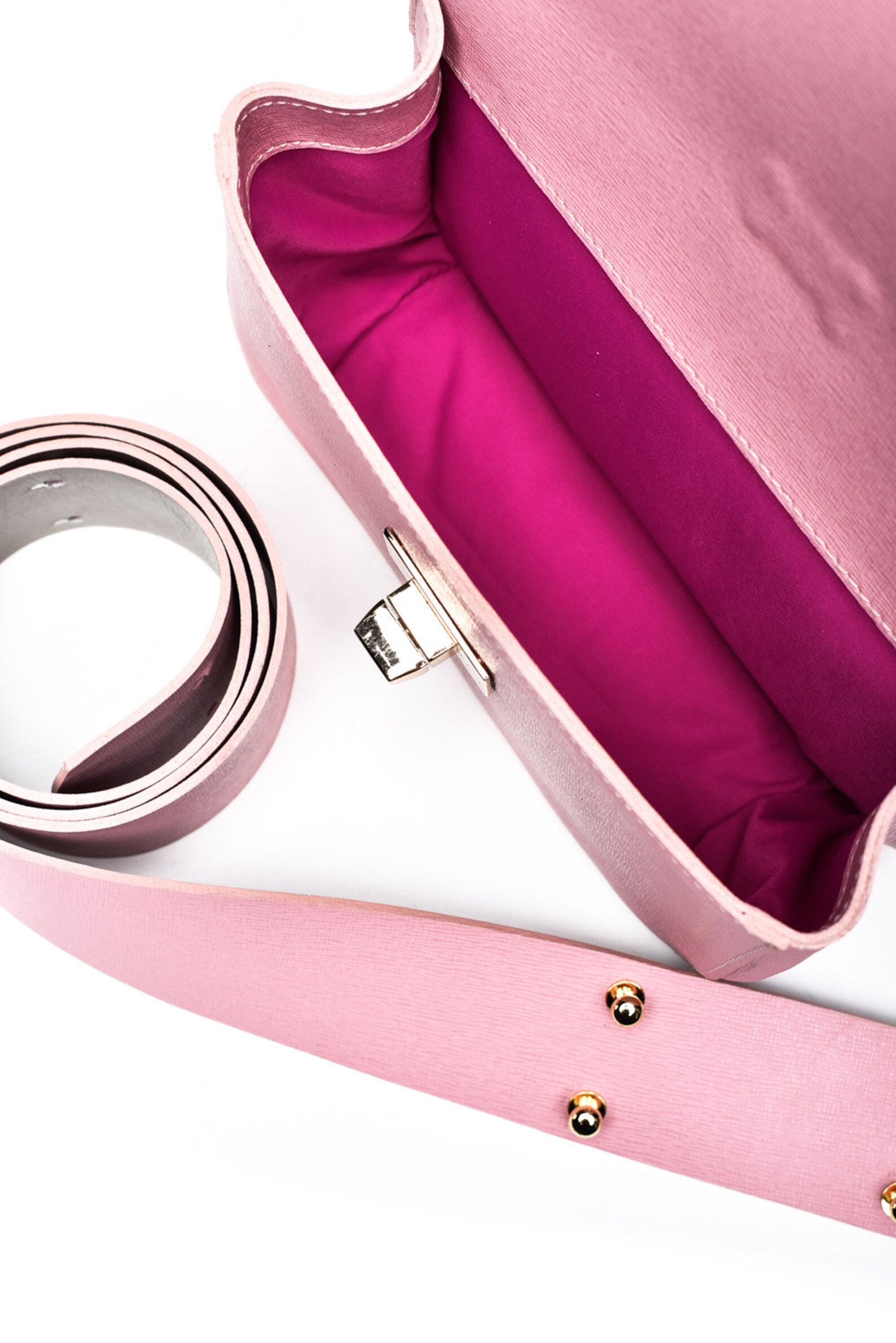 target pink belt bag