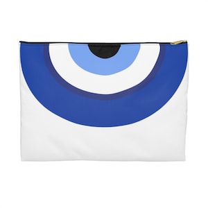 Evil Eye Accessory Pouch, Evil Eye Clutch, Evil Eye Handbag, Evil Eye Bag, Clutch Bag
