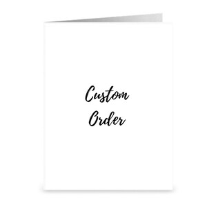 ARCHIVO DIGITAL SOLO Tarjeta de felicitación personalizada, postal