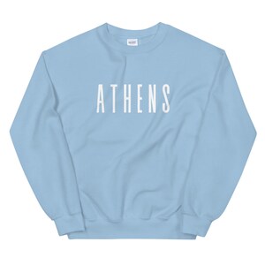 Athens Greece Unisex Sweatshirt, Greece Sweatshirt, Ellada Sweatshirt, City Sweatshirt
