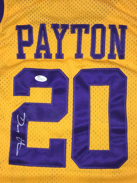 payton lakers jersey