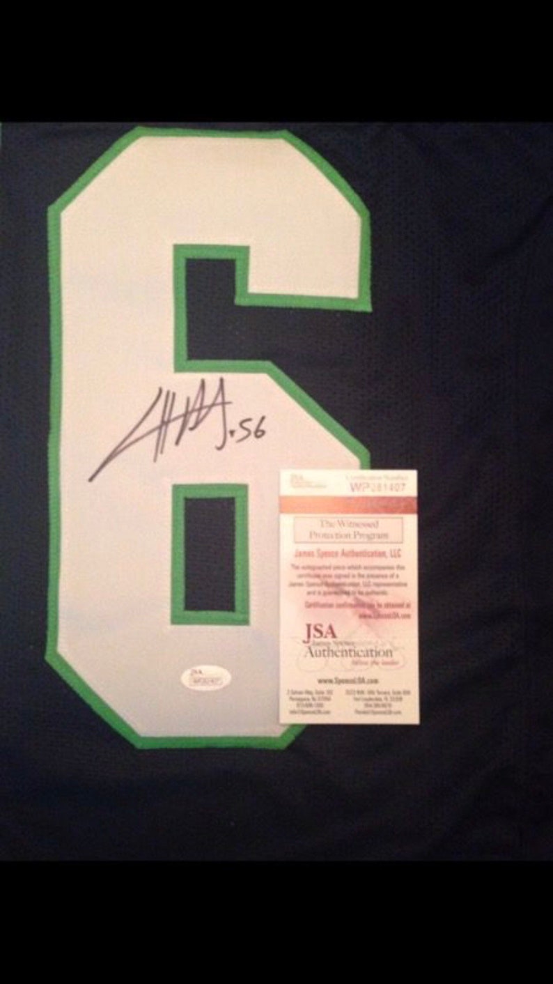 Cliff Avril Hand Signed Autographed Seattle Seahawks Jersey