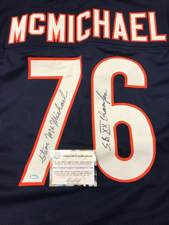 Steve McMichael Hand Signed Autographed 