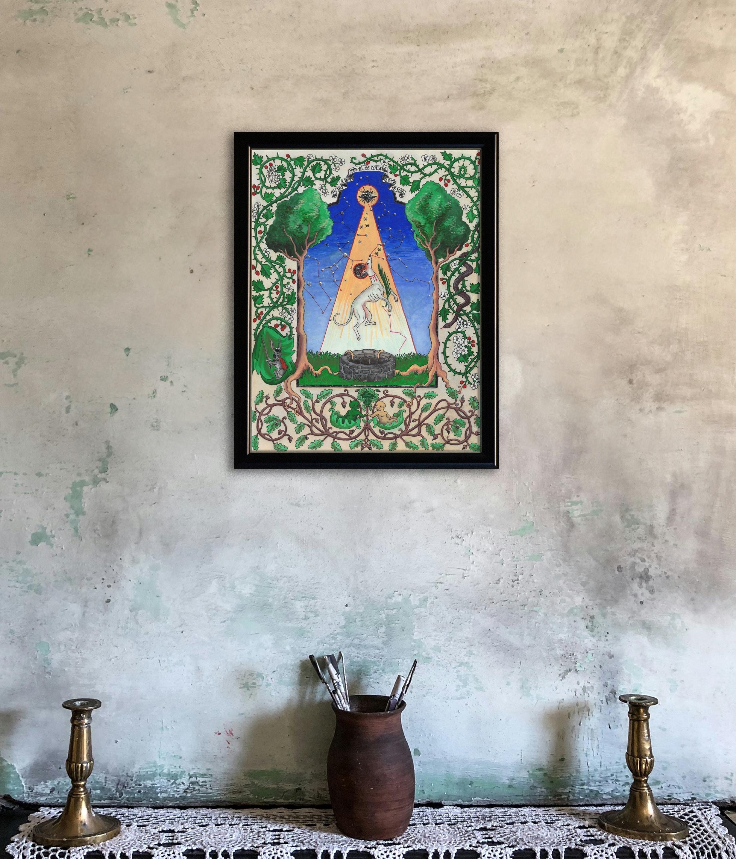 Fine Art Print - the Apotheosis of Saint Guinefort - Etsy