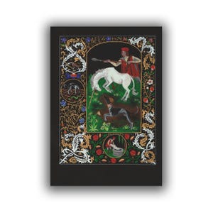 Kunstdruck – St. Guinefort aus den Schwarzen Stunden