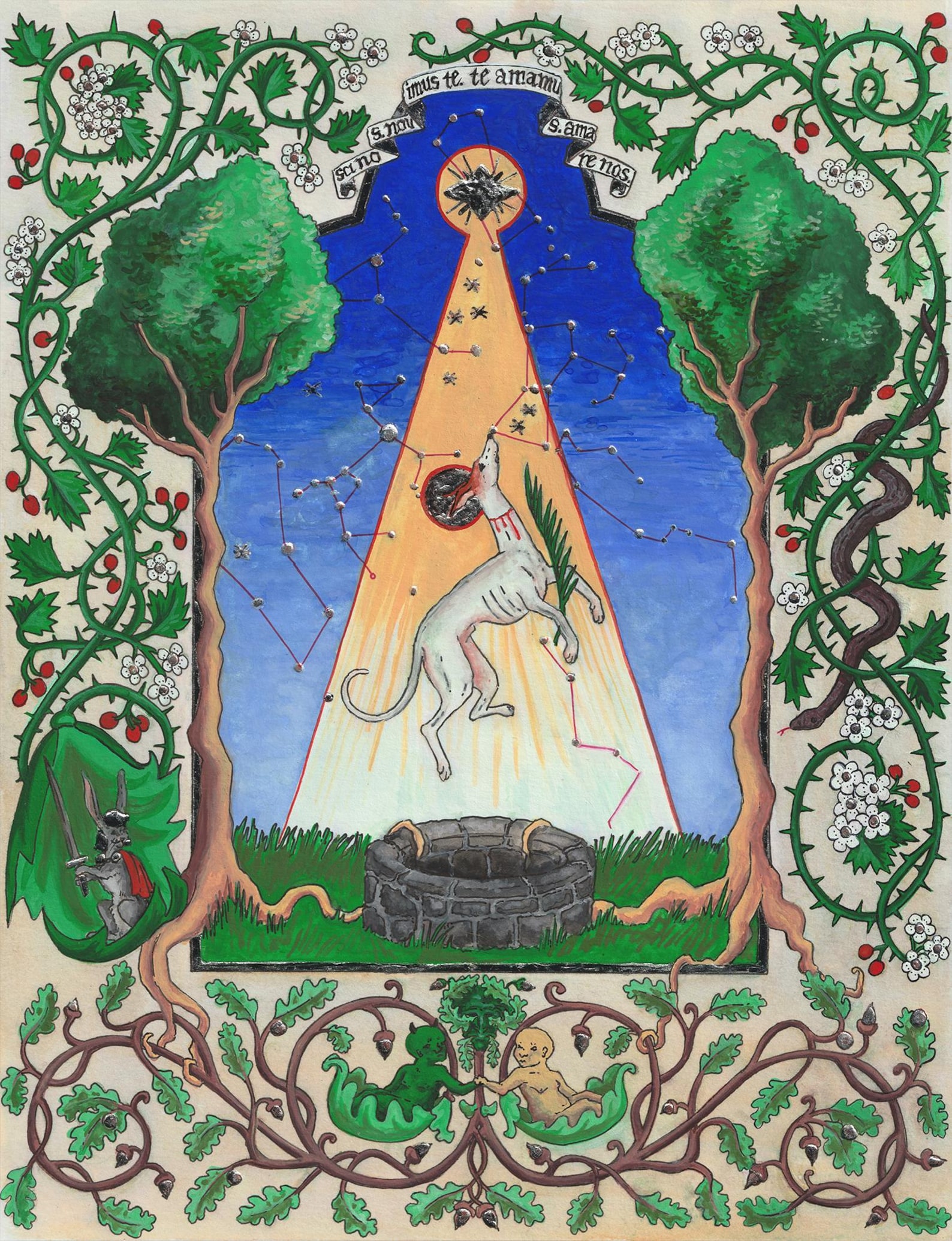 Fine Art Print - the Apotheosis of Saint Guinefort - Etsy