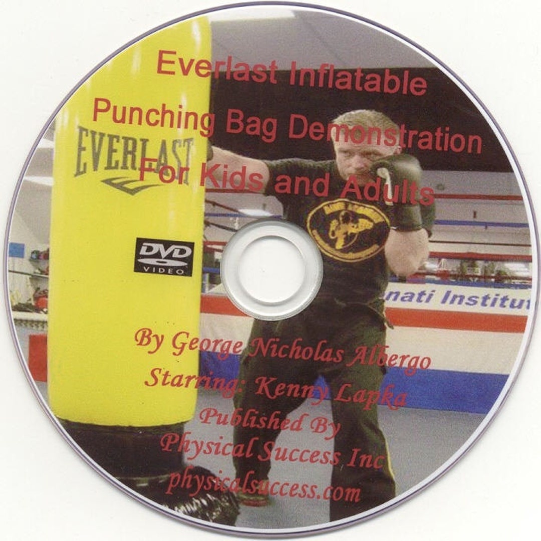 Inflatable Punching Bag Workoutfor Beginners dvd Only No Punchingbag. Etsy