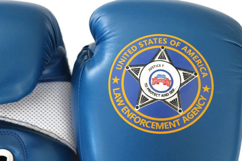 Boxing Gloves 12oz size. Law Enforcement Police