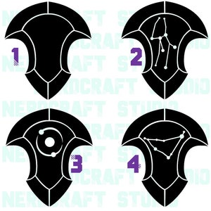 FFXIV Inspired - Unsundered Memory Crystals - 6 inches