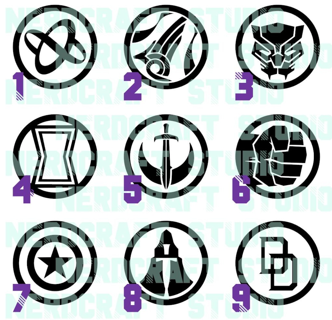 Pink Racket Rival Decals Rivals Inspired Decals - Heroes and Villians - 6 Inches - Etsy