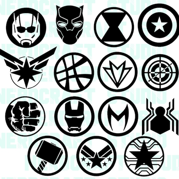 MCU Hero Inspired Decals