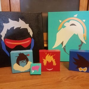 Overwatch Inspired Canvas Decor 12x12
