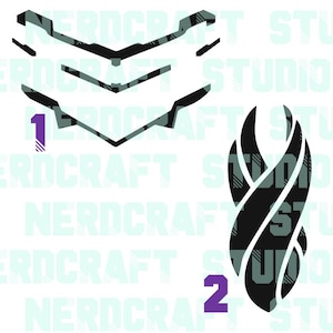 Dead Space Inspired Decals - 6 inches