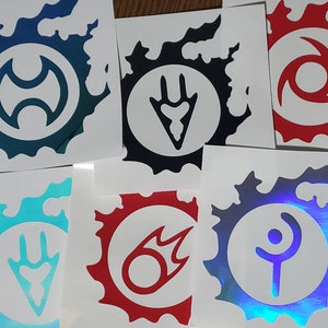Final Fantasy 14 Inspired Job Icon Decal - 6 inches