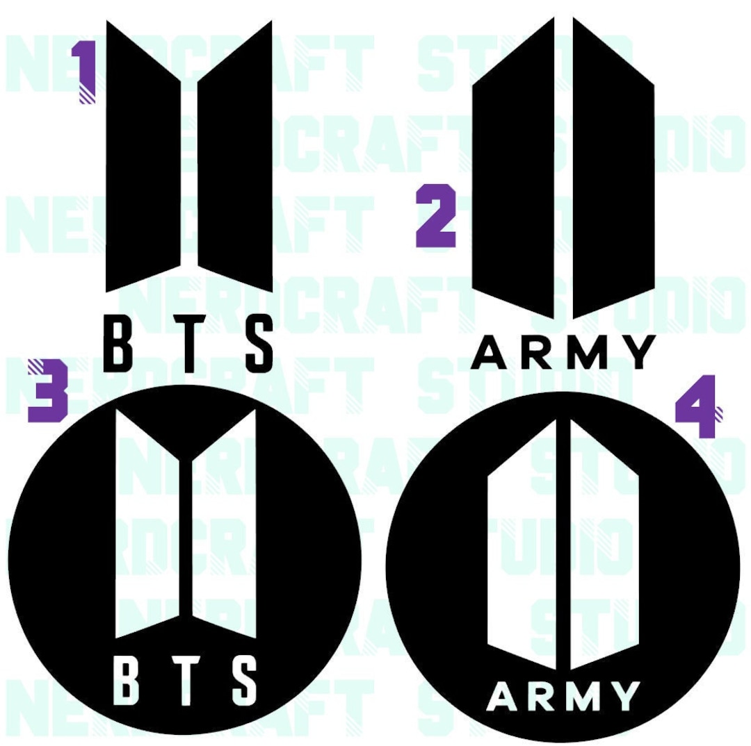 BTS Inspired Decals - 6 Inches - Etsy